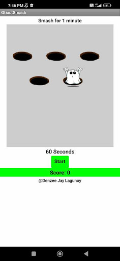 Android application GhostSmash screenshort