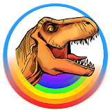 Dinosaur Park Coloring Book icon