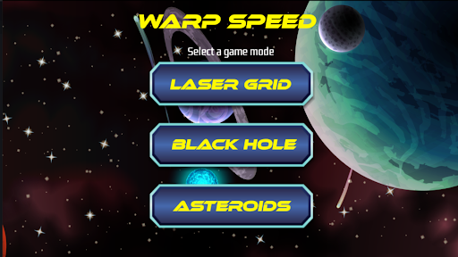 Android application Warp Speed screenshort