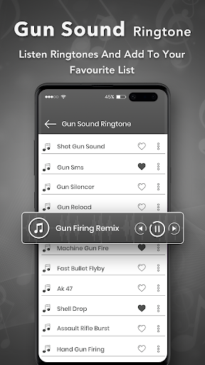 Gun Sound Ringtone Screen 3