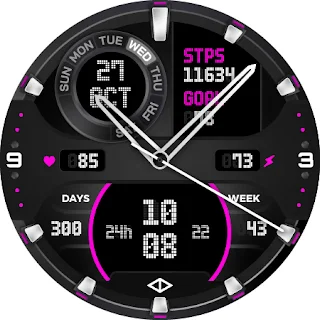 Phantom Hybrid Watch Face