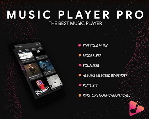 Android application Music Player Pro - Audio Playe screenshort