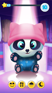Pu cute panda virtual pet game 3.3 screenshots 3
