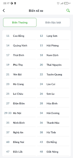 Tra cứu biển số xe 2023 Screen 3