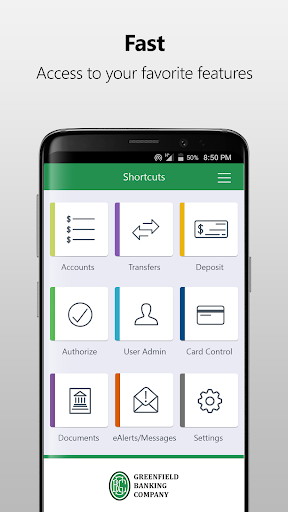 GBC Mobile Banking Screen 2
