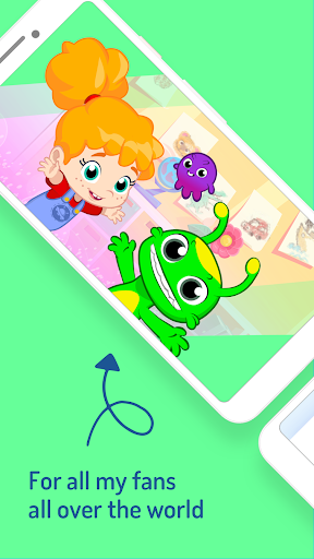 Android application Groovy The Martian for kids screenshort