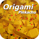 Make origami pikachu icon