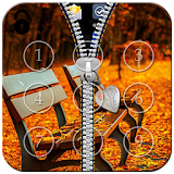 Autumn Zipper Lock icon