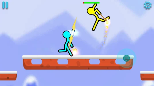 Stickman clash-jogos para dois