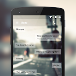 Cover Image of Download EvolveSMS Theme Minimal Clear 5.5.1 APK