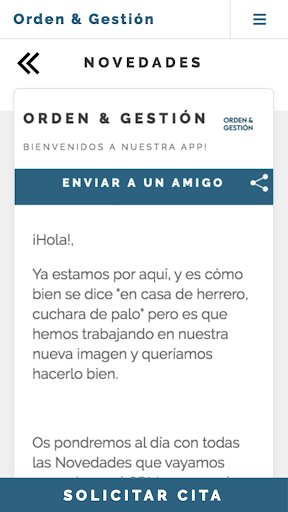 Orden y Gestión Screen 3
