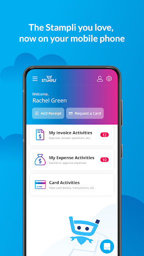 Android application Stampli screenshort