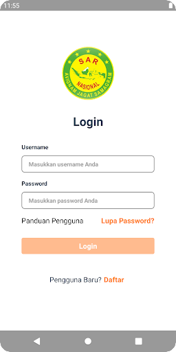Android application Registrasi Beacon screenshort