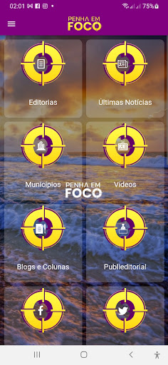 Android application Penha em Foco screenshort