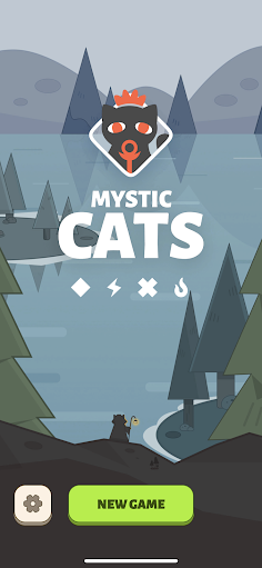 Mystic Cats: Magic Solitaire - Screenshot 1