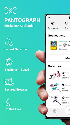 Android application Pantograph | Blockchain, DeFi screenshort