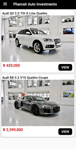 Pharoah Auto Investments Screen 3