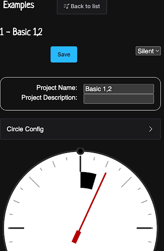 Android application Cyclonic Sound screenshort