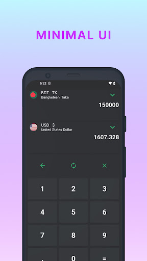 CurrencyX : Currency Converter Screen 3