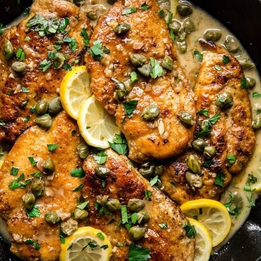 Chicken Piccata Recipes logo