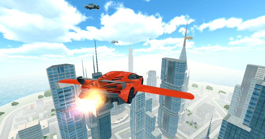 Flying Car 3D 2.7 APK + Mod (Free purchase / Free shopping) for Android
