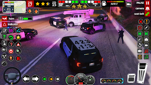Police Car Chase Game 2025