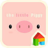 little piggy pink dodol theme icon