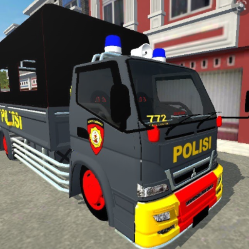 Mod Truck Canter Polisi Bussid