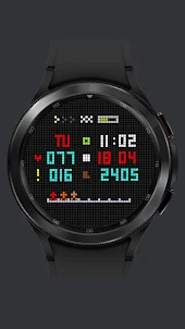 ZR44 Pixel Art Watch Face