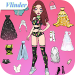 Cover Image of 下载 Vlinder Story：Dress up Games, Fashion Dolls 1.3.15 APK