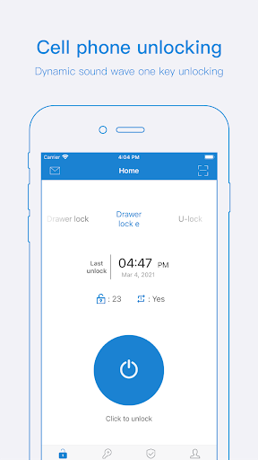 Android application Yeelock screenshort