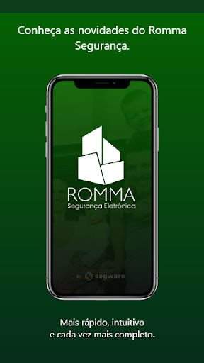 Android application Romma Segurança screenshort