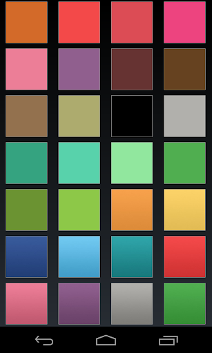Screenshot of Color Wallpaper