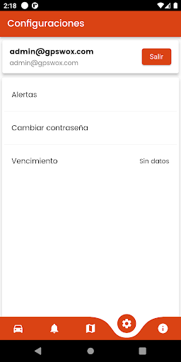 Estacion GPS Screen 2