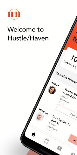 Android application Hustle/Haven screenshort