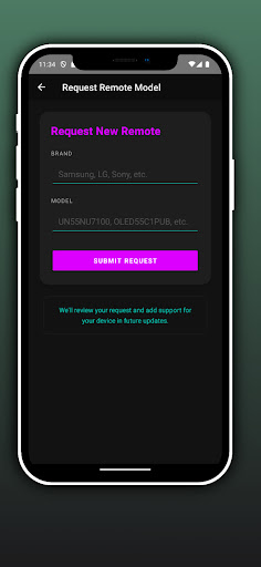 IR Remote for Alphatronic
