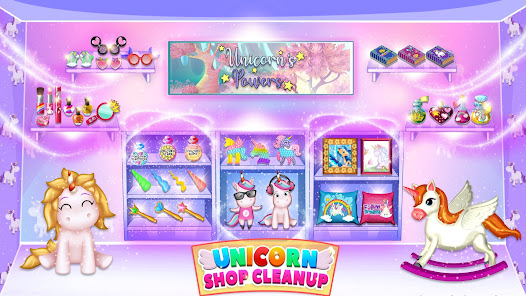 Captura de Pantalla 6 Limpieza de tienda de unicorni android