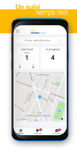 Driver by Moveecar Screen 3