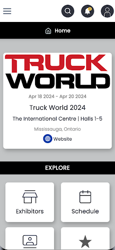 Android application Truck World screenshort