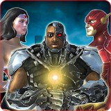 Super hero Modern Crime battle icon