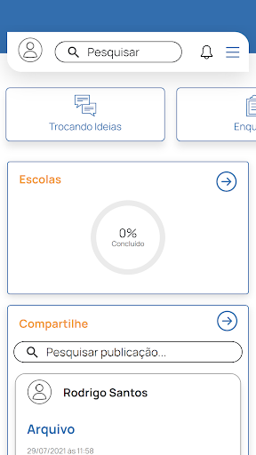 Android application Universidade VLI screenshort