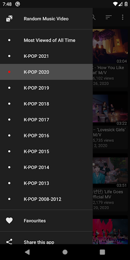 K-POP Tube - Popular & Recent Screen 2
