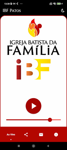 Android application IBF Patos screenshort