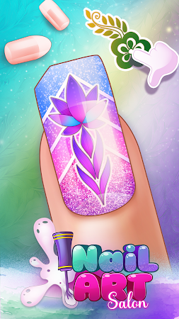 Game screenshot Nail Art Salon Game For Girls mod apk