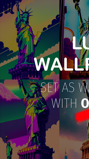 Android application Statue of Liberty Wallpaper screenshort