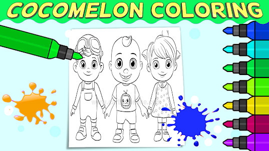 Cocomelon 3: Coloring Book