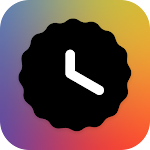 Cover Image of Descargar Minimal Dark Clock Widgets 1.0 APK