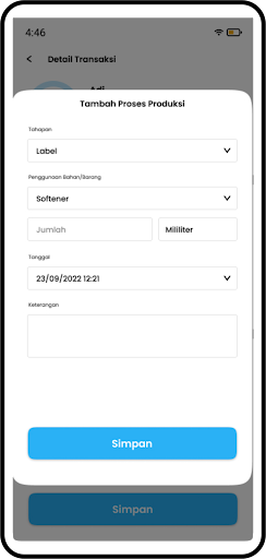 Hallo Operator Laundry Screen 3