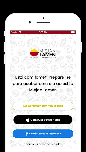 Android application Miejan Lamen screenshort