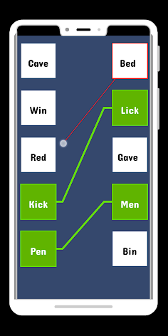 Rhyming words : matching game - Screenshot 4